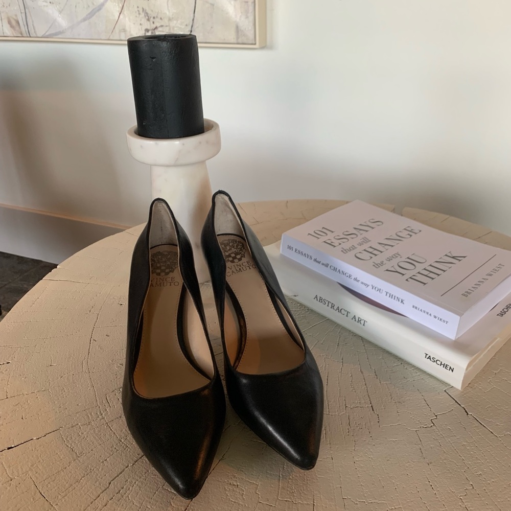 Classic Black Vince Camuto Heels.